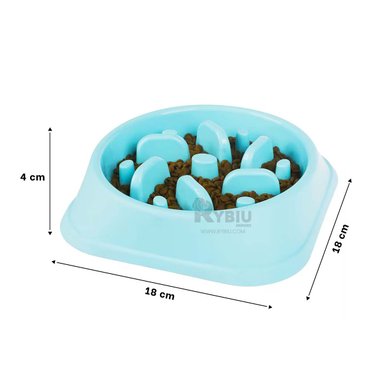 PLATILLO MA31308 RYBIU DINAMICO CELESTE + REGALO LIGAS PEINAR