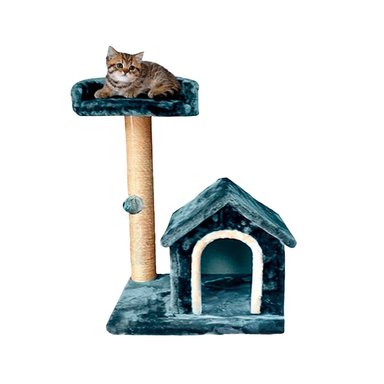 CAMA GATOS MA31118 MODERNA EN AZUL + LIGAS REGALO RYBIU - 3