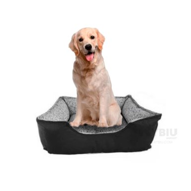 COLCHON PERROS MA31049 DORMIR PET NEGRO TALLA XXL RYBIU + STICKERS