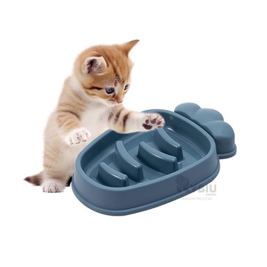 PLATILLO PERRO MA31312 RYBIU ANTIESTRES MATIZ AZUL + BANDERITAS ADHESIVAS