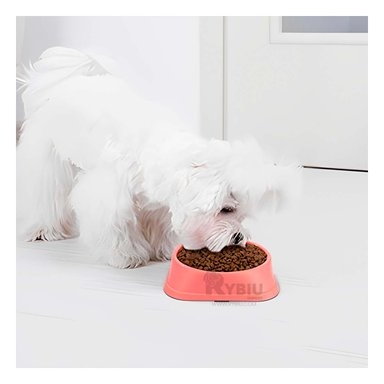 PLATO PERRO MA31309 RYBIU COMPACTO ROJO + PAPEL REGALO