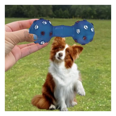 JUGUETE PERROS MA31135 MODERNO AZUL + LIGAS REGALO RYBIU