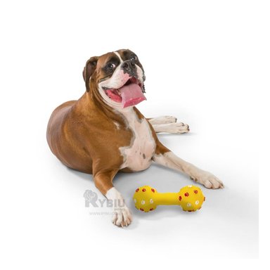 HUESO JUGUETE PERROS MA31134 BONITO AMARILLO + PAPEL REGALO RYBIU