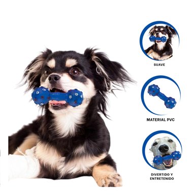 MASTICABLE PERROS MA31135 LINDO AZUL + ENVOLTORIO REGALO RYBIU