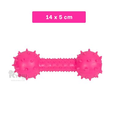 MASTICABLE PERRO MA31137 ROSADO + LIGAS REGALO RYBIU