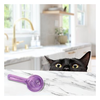 GOTERO CAT RYBIU EN MORADO + REGALO LIGAS PEINAR