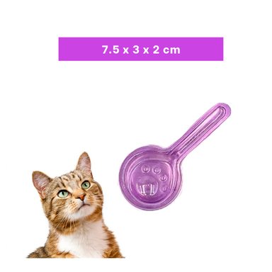 GOTERO GATOS RYBIU DURADERO MORADO + BANDERITAS ADHESIVAS