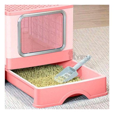 ARENERO GATOS RYBIU MA32512 FILTRO PET ROSADO + PAPEL REGALO