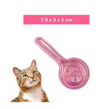 GOTERO GATOS RYBIU FELINO EFECTIVO EN ROSADO + LIGAS REGALO
