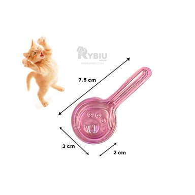 PIPETA GATOS RYBIU EFICIENTE ROSADO + PAPEL REGALO - 5
