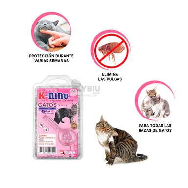 PIPETA CAT RYBIU ANTIPULGA ROSADO + REGALO AGENDITA