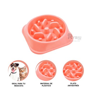 PLATILLO MA31310 RYBIU ANTIESTRES ROSADO + BANDERITAS ADHESIVAS