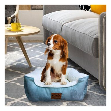 CAMA PERROS GATOS MA32263 PERRITOS VERDE PERLA S RYBIU + PAPEL REGALO