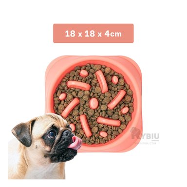 PLATILLO MA31310 RYBIU DINAMICO ROSADO + REGALO LIGAS PEINAR