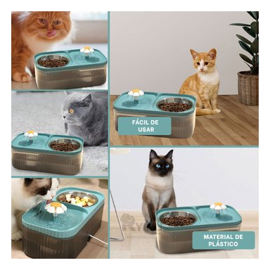 DISPENSADOR PERRO Y GATO MA31404 RYBIU FUNCIONAL PET CELESTE + GIFT MINIAGENDA