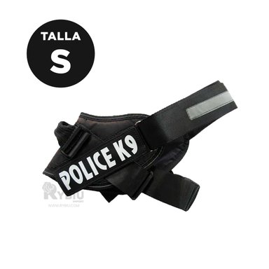 CORREA PERROS MA30974 RYBIU ERGONOMICO CANINO TALLA S NEGRO + GIFT STICKERS
