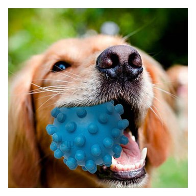 JUGUETE CAUCHO PERROS MA31144 ENTRETENER CELESTE + REGALO STICKERS RYBIU