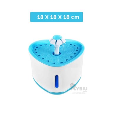 DISPENSADOR PERRO Y GATO MA31417 RYBIU PET CELESTE + REGALO LIGAS PEINAR