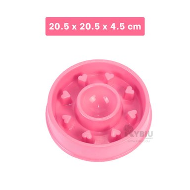 PLATILLO PERRO Y GATO MA31305 RYBIU CANINOS DOBLE ROSADO + POST-IT ADHESIVOS