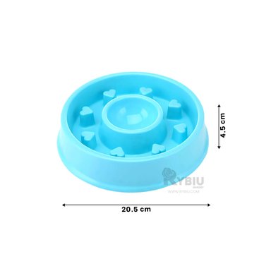 PLATILLO PERRO Y GATO MA31304 RYBIU COMPACTO Y EFICAZ CELESTE + BANDERITAS ADHESIVAS