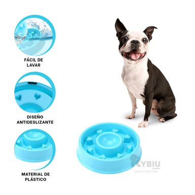 COMEDERO PERRO MA31304 RYBIU CELESTE + REGALO AGENDITA