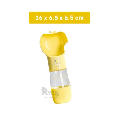 MÁQUINA PERRO MA29113 RYBIU DISPENSADOR AGUA AMARILLO + LIGAS REGALO