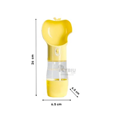 MÁQUINA AGUA PERRO MA29113 RYBIU SENCILLA AMARILLO + BANDERITAS ADHESIVAS