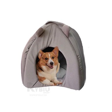 COLCHON PERROS GATOS MA29099 LIGERO IGLU MASCOTA TALLA M PLOMO RYBIU + STICKERS