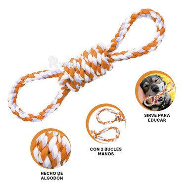 SOGA RYBIU MA31098 ENTRETENIDO CACHORROS ANARANJADO + REGALO STICKERS