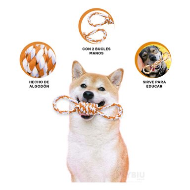 SOGA RYBIU MA31098 MULTIUSOS PET ANARANJADO + ENVOLTORIO REGALO