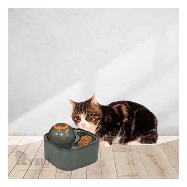 FUENTE BEBEDERO PERRO Y GATO MA31422 RYBIU MASCOTAS PLOMO + PAPEL REGALO