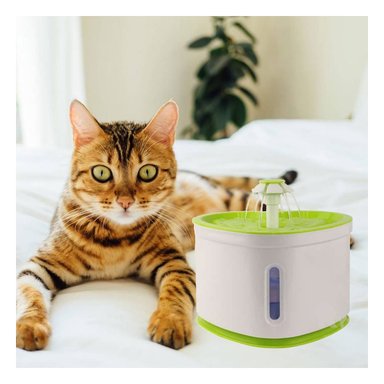 FUENTE PERRO Y GATO MA31416 RYBIU ESTETICA Y EFECTIVA BEBER VERDE + REGALO AGENDITA