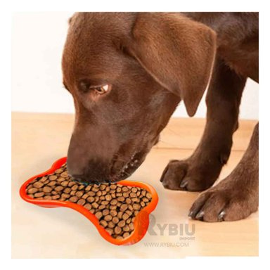 BANDEJA PERRO Y GATO MA31319 RYBIU DURADERA ANARANJADO + BANDERITAS ADHESIVAS