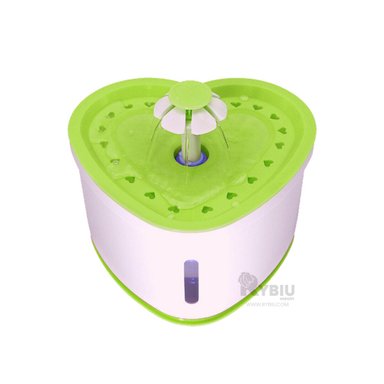 BEBEDERO PERRO Y GATO MA31416 RYBIU NOVEDOSO Y ERGONOMICO VERDE + REGALO STICKERS