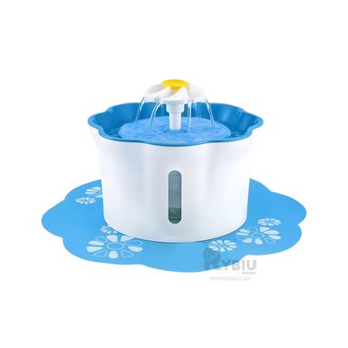 BEBEDERO PERRO Y GATO MA31419 RYBIU TRANSPORTABLE Y UTIL CELESTE + GIFT MINIAGENDA