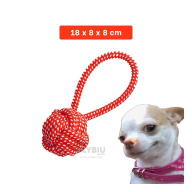JUGUETE PERROS MA31350 ROJO + REGALO LIGAS PEINAR RYBIU
