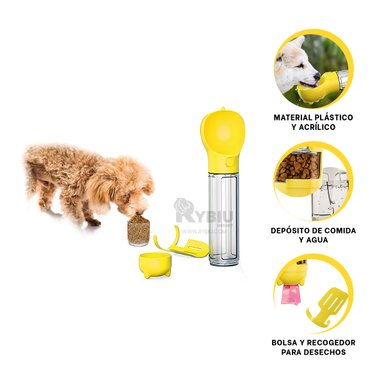 DISPENSADOR MA32085 RYBIU MOVIL CON BOLSA AMARILLO + BANDERITAS ADHESIVAS