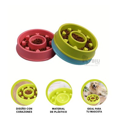 COMEDERO PERRO MA31306 RYBIU CIRCULAR VERDE + REGALO AGENDITA