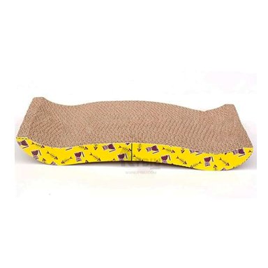 RASCADOR CARTÓN GATOS 264/1672 FROTADOR FORMA C + POST IT ADHESIVOS RYBIU