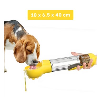 DISPENSADOR MA32085 RYBIU CAN AMARILLO + REGALO LIGAS PEINAR