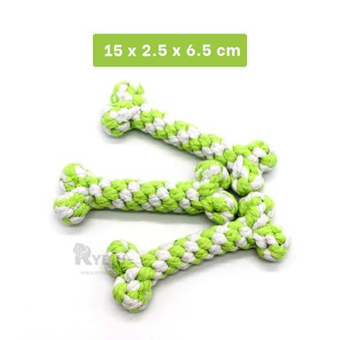 HUESITO JUGUETE ALGODÓN PERROS MA29937 ANTIESTRES EN TONALIDAD VERDE + POST IT ADHESIVOS RYBIU