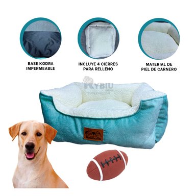 COLCHON PERROS GATOS MA32264 INVIERNO VERDE HADE PERLA RYBIU + GIFT STICKERS