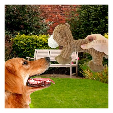 PELUCHE PERROS MA30068 FELPUDO CON SONIDO RELAJANTE MARRON + REGALO AGENDITA RYBIU - 3