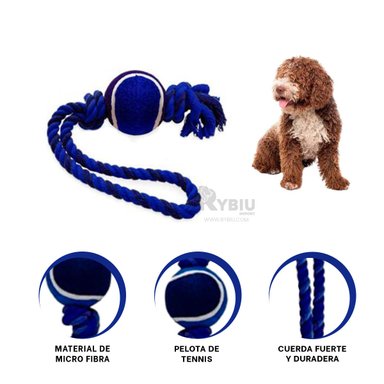 JUGUETE PERRO MA31355 CON BOLA AZUL NOCTURNO + POST IT ADHESIVOS RYBIU