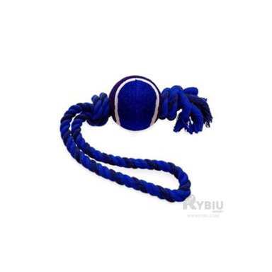 SOGA PERROS MA31355 DURADERA + PELOTA EN AZUL NOCTURNO + PAPEL REGALO RYBIU