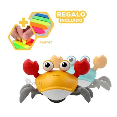 MUÑECO ADAOTABLE DE COLOR AMARILLO Y+BANDERITAS ADHESIVAS