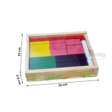 REGLETAS DIDACTICO PARA NIÑOS MULTICOLOR Y+PAPEL DE REGALO - 5