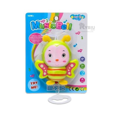 SONAJERO RYBIU JU29518 PRACTICO CUNA VERDE LIMON + BANDERITAS ADHESIVAS