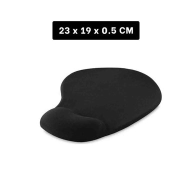 PAD NEGRO PEQUENO CON GEL SUAVE Y ESTILO MINIMALISTA - 4