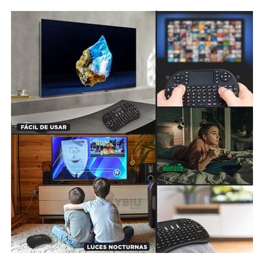 DISPOSITIVO BLUETOOTH RYBIU TACTIL E INTELIGENTE EN NEGRO + REGALO STICKERS TE31589 - 1
